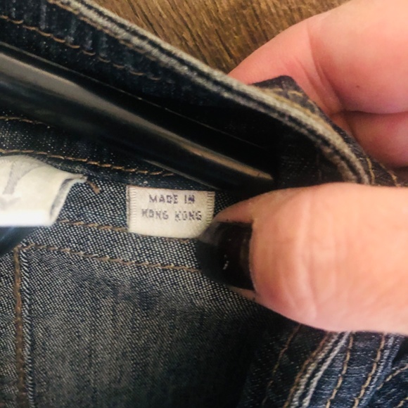 DNKY Denim Jacket size 6 Sm/M - Picture 5 of 7